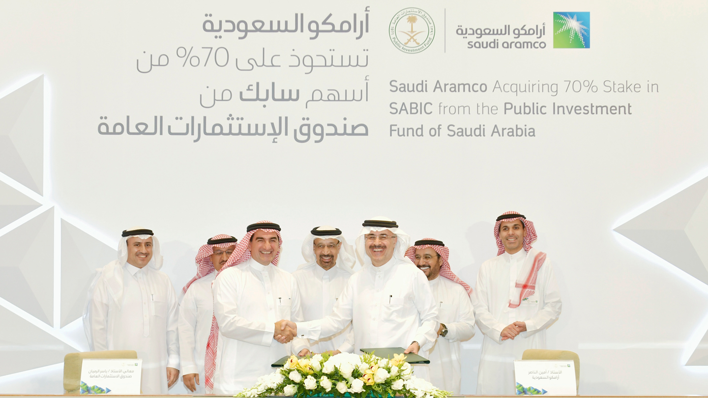 Aramco and SABIC realign product sales and marketing